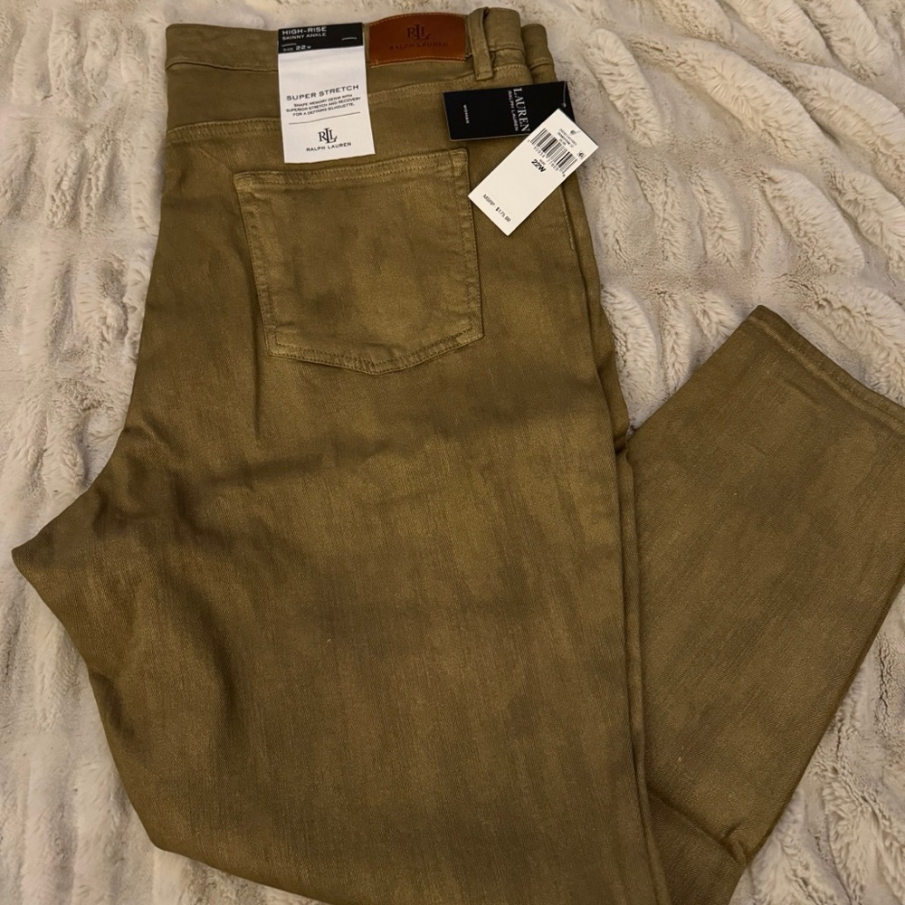 Gorgeous golden denims Polo Ralph Lauren women’s